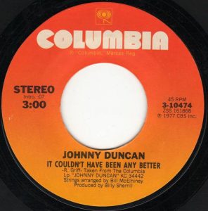Johnny Duncan - It Couldn't Have Been Any Better