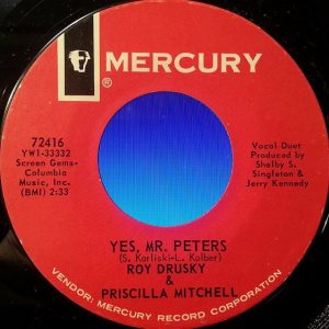 Roy Drusky and Priscilla Mitchell - Yes, Mr. Peters