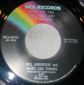 Bill Anderson and Mary Lou Turner - Where Are You Going, Billy Boy