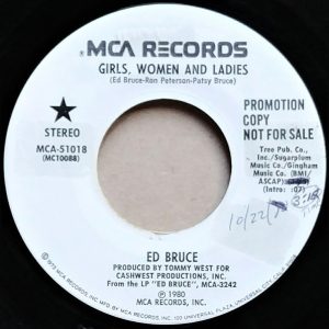 Ed Bruce - Girls, Women and Ladies