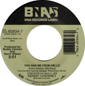 Kenny Chesney - You Had Me From Hello