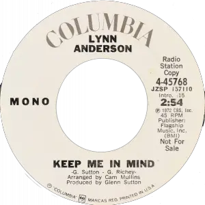 Lynn Anderson - Keep Me In Mind