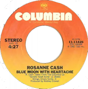 Rosanne Cash - Blue Moon with Heartache