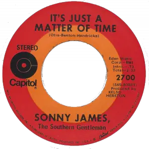 Sonny James - It's Just a Matter of Time