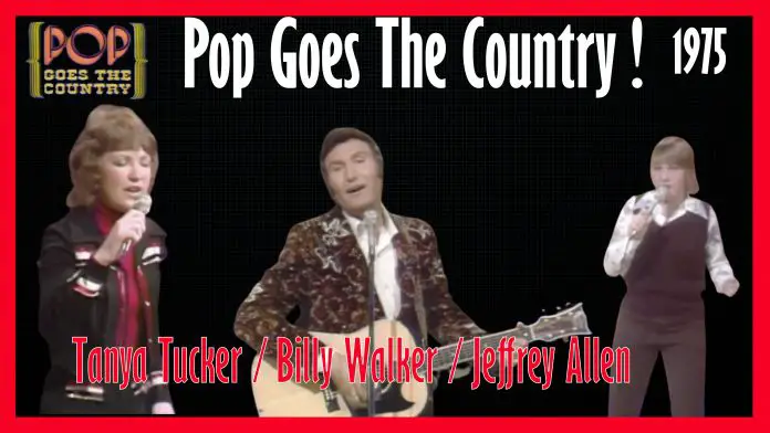 Pop Goes The Country Guest Tanya Tucker, Billy Walker and Jeffrey Allen 1975