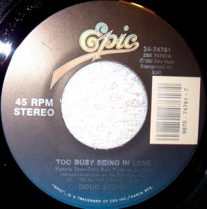 Doug Stone - Too Busy Being in Love