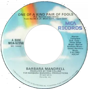 Barbara Mandrell - One of a Kind Pair of Fools