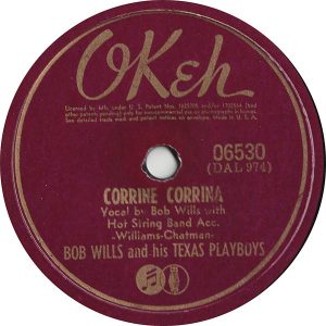 Bob Wills - Corrine Corrina