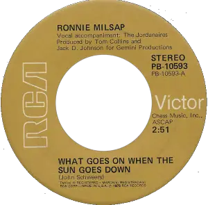 Ronnie Milsap - What Goes On When the Sun Goes Down