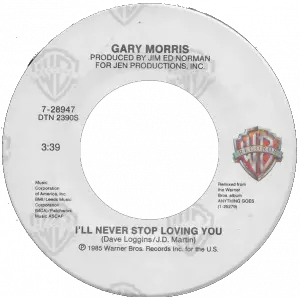 Gary Morris - I'll Never Stop Loving You
