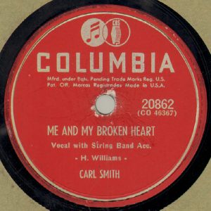 Single Carl Smith Columbia 1951
