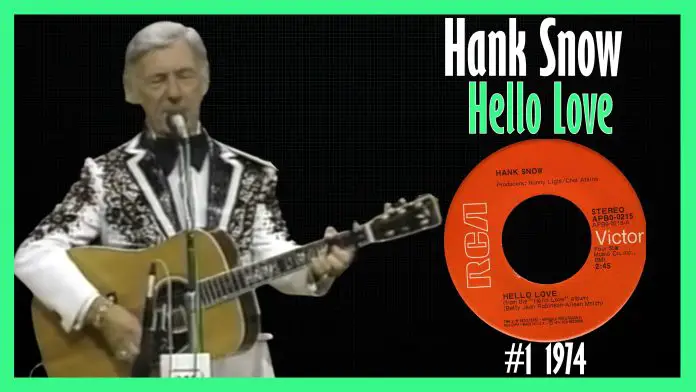 Hank Snow - Hello Love