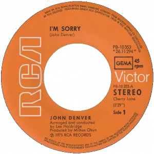 John Denver - I'm Sorry