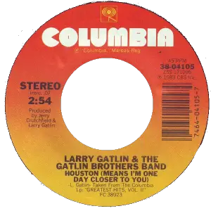 Larry Gatlin - Houston (Means I'm One Day Closer to You)