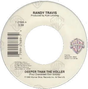 Randy Travis - Deeper Than The Holler