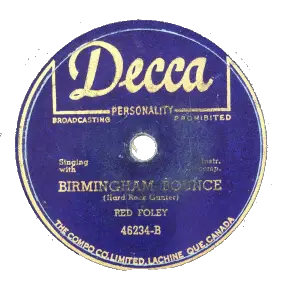 Red Foley - Birmingham Bounce