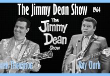 The Jimmy Dean Show Guest Hank Thompson and Roy Clark 1964