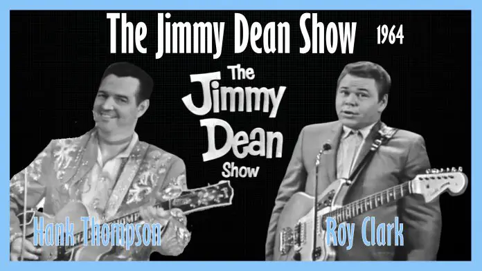 The Jimmy Dean Show Guest Hank Thompson and Roy Clark 1964