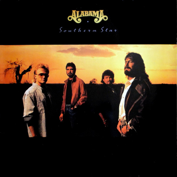 Alabama’s Southern Star album cover, released by RCA in 1989