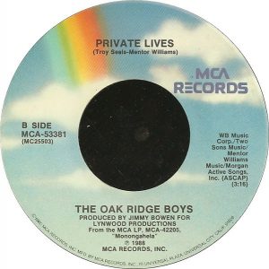 The Oak Ridge Boys - Gonna Take a Lot of River