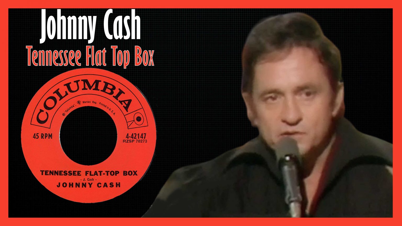 Johnny Cash - Tennessee Flat Top Box