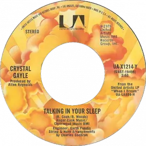 Crystal Gayle - Talking in Your Sleep