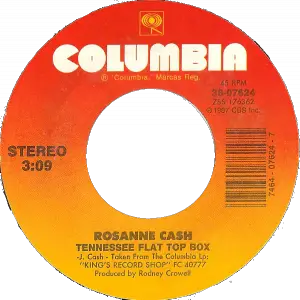 Rosanne Cash - Tennessee Flat Top Box