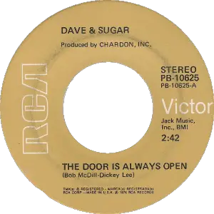 Dave & Sugar - The Door is Always Open
