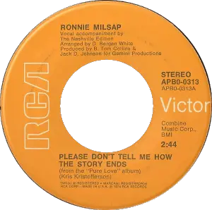 Ronnie Milsap - Please Don't Tell Me How the Story Ends