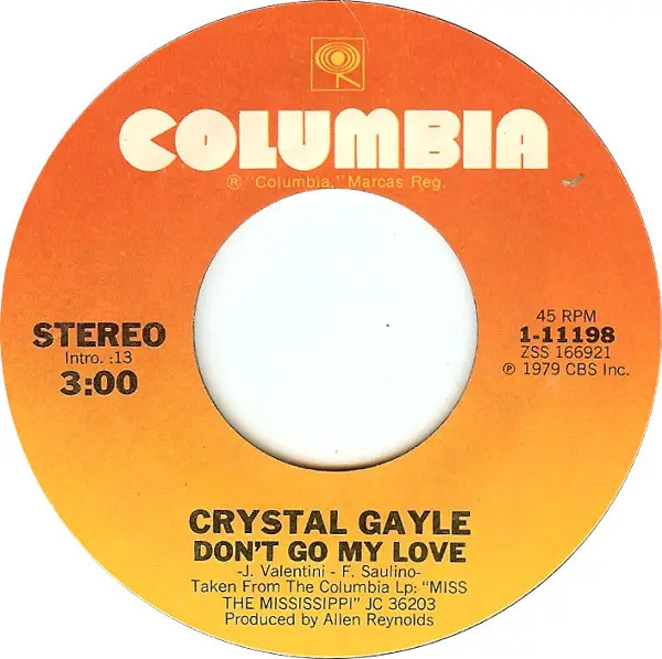 Crystal Gayle It's Like We Never Said Goodbye
