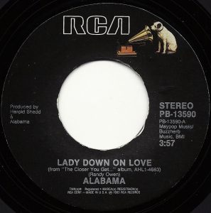 Alabama - Lady Down on Love