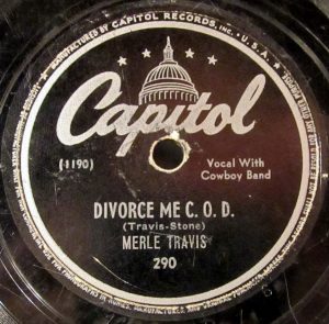 Merle Travis - Divorce Me C.O.D