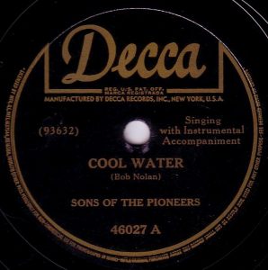 Sons Of The Pioneers - Cool Water