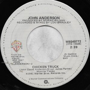 John Anderson - Chicken Truck