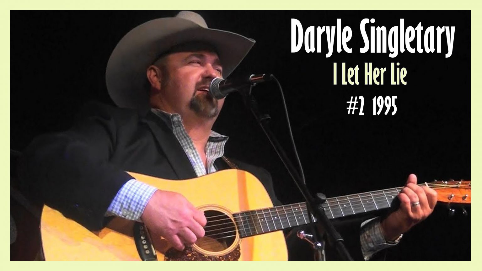 Daryle Singletary - I Let Her Lie