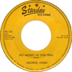 George Jones - No Money in This Deal