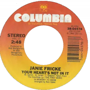 Janie Fricke - Your Heart's Not in It