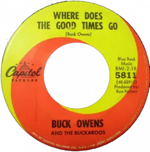Buck Owens - Where Does The Good Times Go