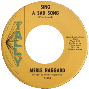 Merle Haggard - Sing a Sad Song