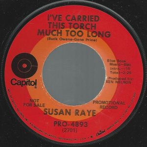 Susan Raye - I've Carried This Torch Much Too Long