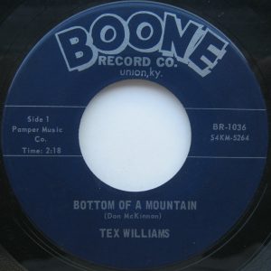 Tex Williams - Bottom Of A Mountain