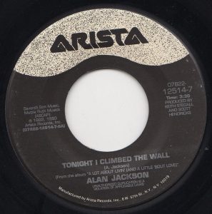 Alan Jackson - Tonight I Climbed the Wall