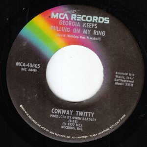 Conway twitty - Georgia Keeps Pulling on My Ring