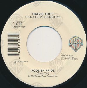 Travis Tritt - Foolish Pride