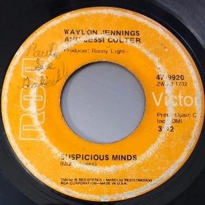 Waylon Jennings And Jessi Colter - Suspicious Minds