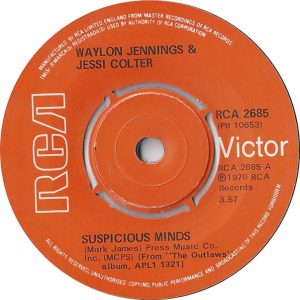 Waylon Jennings And Jessi Colter - Suspicious Minds