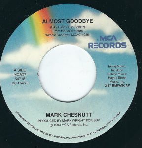 Mark Chesnutt - Almost Goodbye