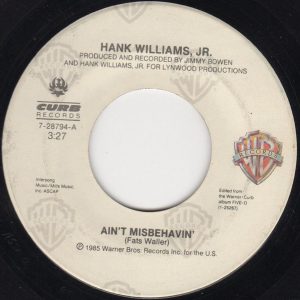 Hank Williams Jr. - Ain't Misbehavin