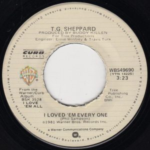 T.G. Sheppard - I Loved ‘Em Every One