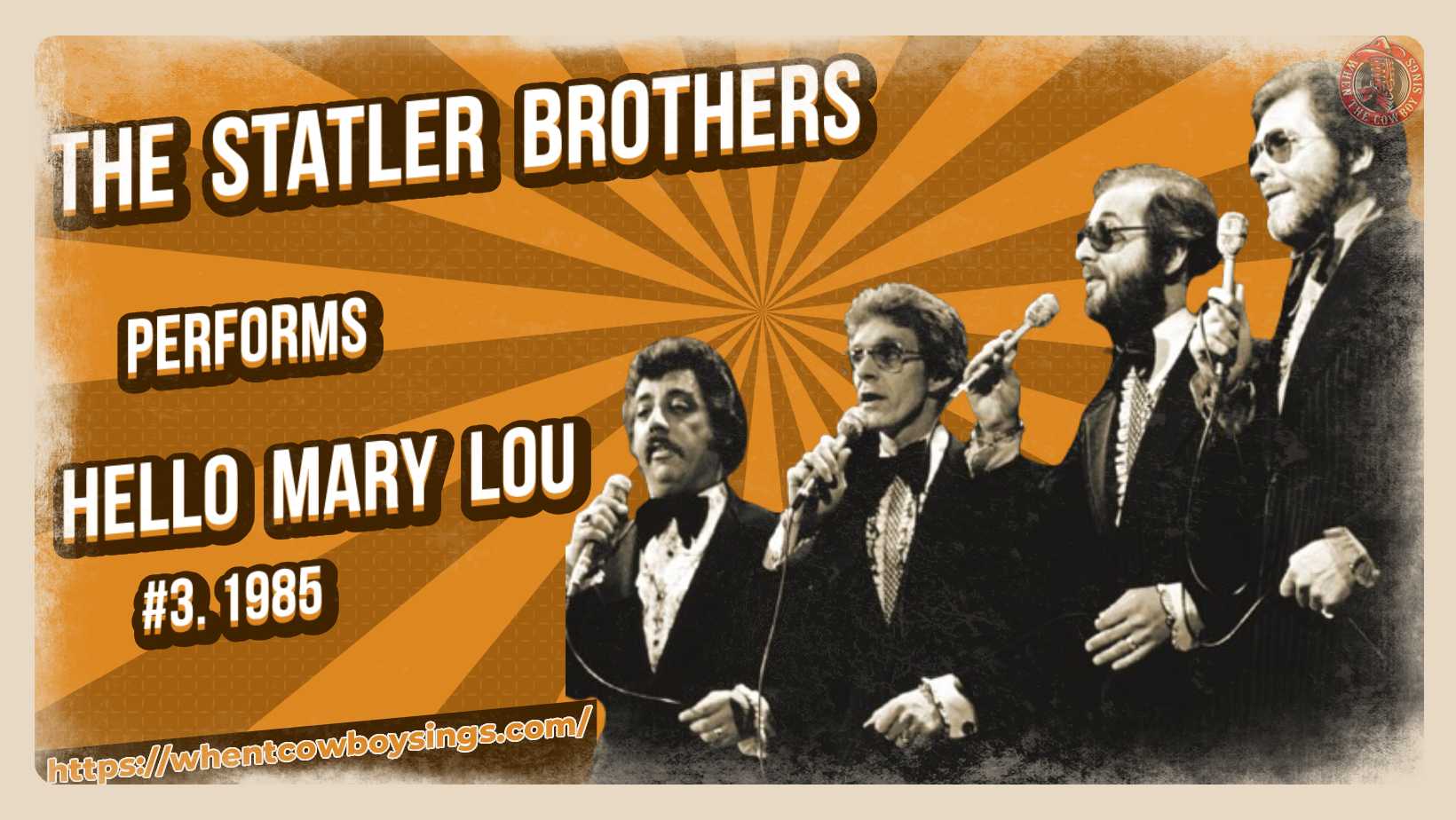 The Statler Brothers - Hello Mary Lou